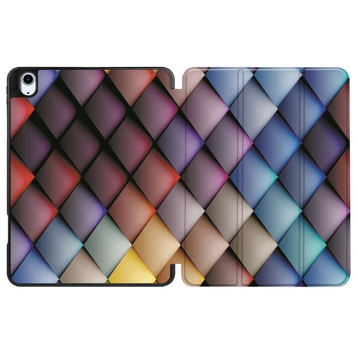 EG custodia per iPad Air 10.9" (2022) 5a generazione - multicolore - geometrica