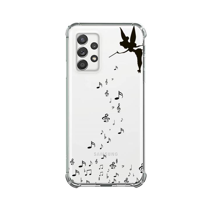 EG Backcover (Galaxy A52, Schwarz)