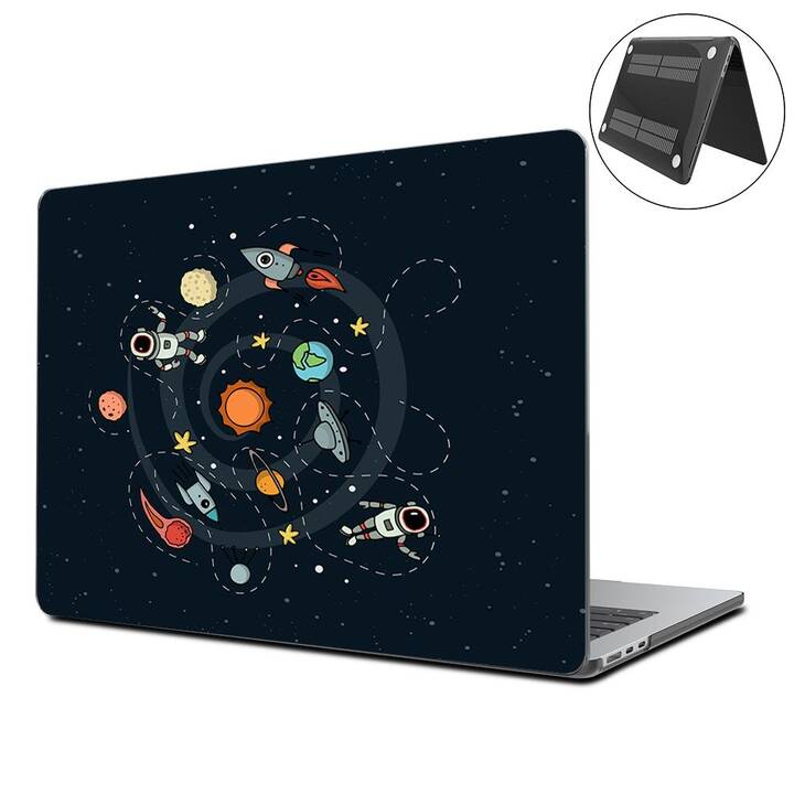 EG Hardcase (MacBook Air 13" M2 2022, Weltall, Mehrfarbig)