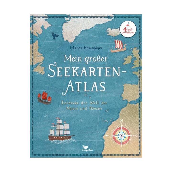 Mein grosser Seekarten-Atlas - Entdecke die Welt der Meere und Ozeane