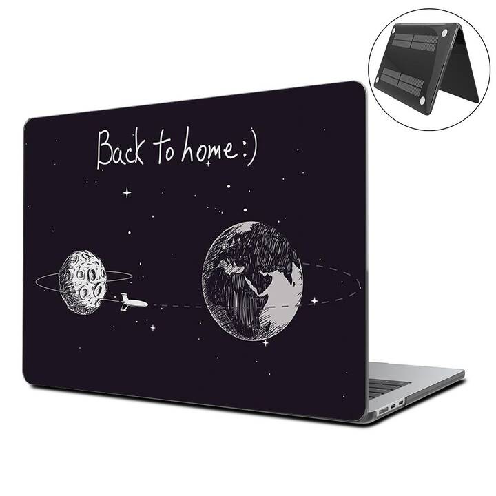 EG Hardcase (Macbook Air 15" M2 2023, Planet, Schwarz)