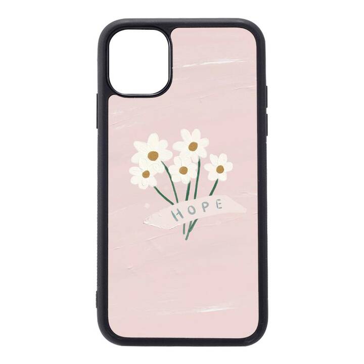 EG Backcover (iPhone 14 Pro, Fleurs, Rose)