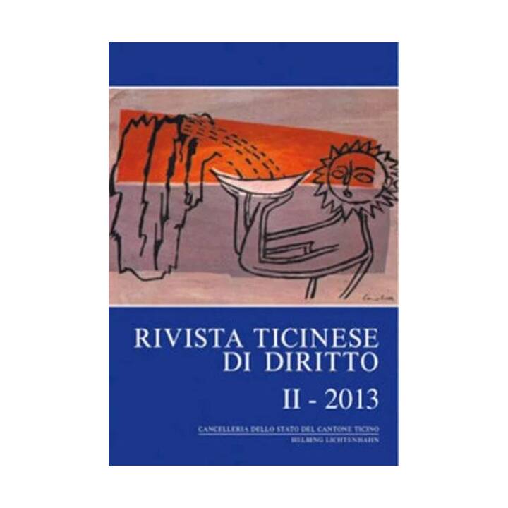 Rivista ticinese di diritto 2/2013