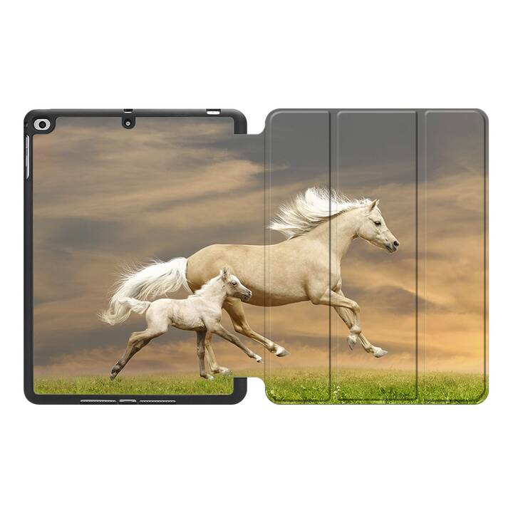 EG MTT Coque pour Apple iPad 10.2" 2019 - Cheval