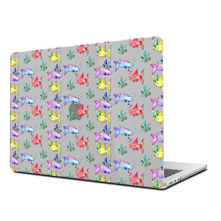 EG Hardcase (MacBook Air 13" M3 2024, Fisch, Gelb)