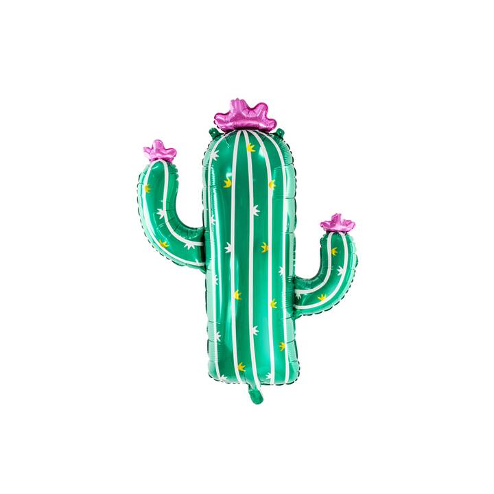 PARTYDECO Ballon en feuille Cactus (1 pièce)