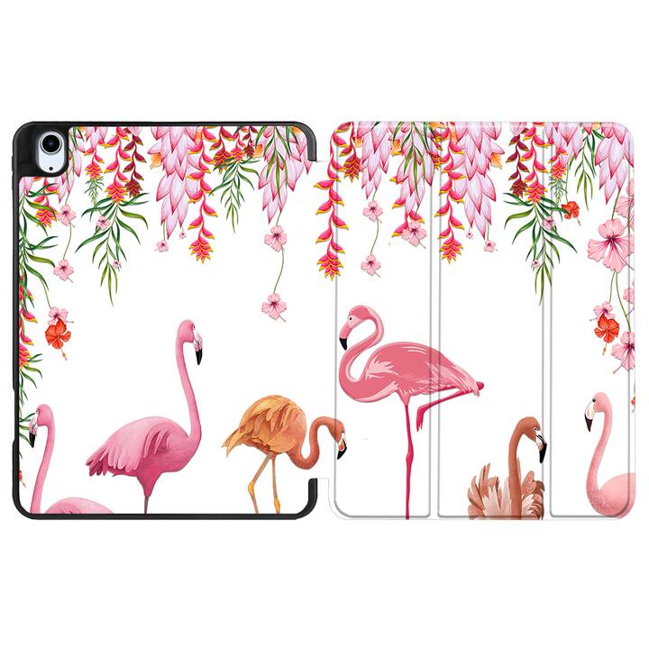 EG coque pour iPad Air 10.9" (2022) 5e génération - rose - flamant rose