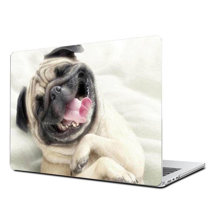 EG Coque rigide (MacBook Air 13" M2 2022, Chiens, Multicolore)