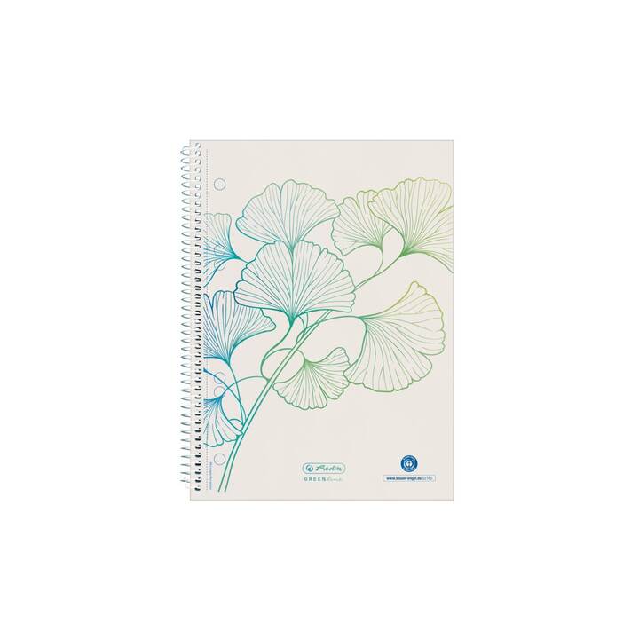 HERLITZ Carnets GREENline (A5, Quadrillé)