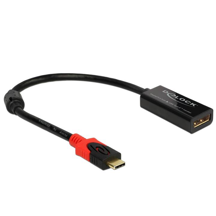 DELOCK Adattatore video (DisplayPort, USB Tipo-C)
