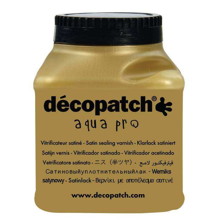 DÉCOPATCH Laque de couleur Aquapro (180 ml, Bronze)