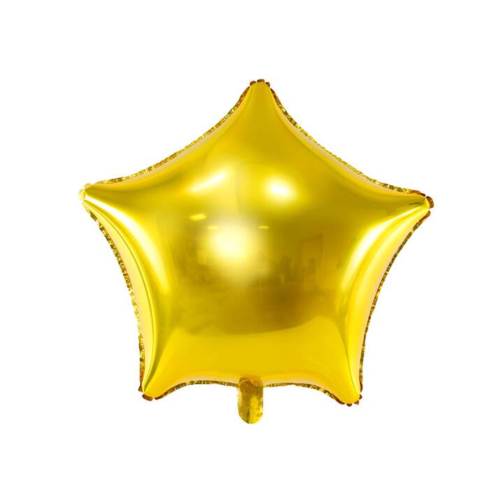 PARTYDECO Ballon en feuille Star (48 cm, 1 pièce)