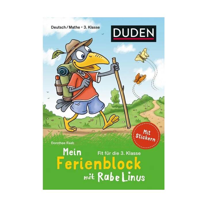 Mein Ferienblock mit Rabe Linus - Fit für die 3. Klasse