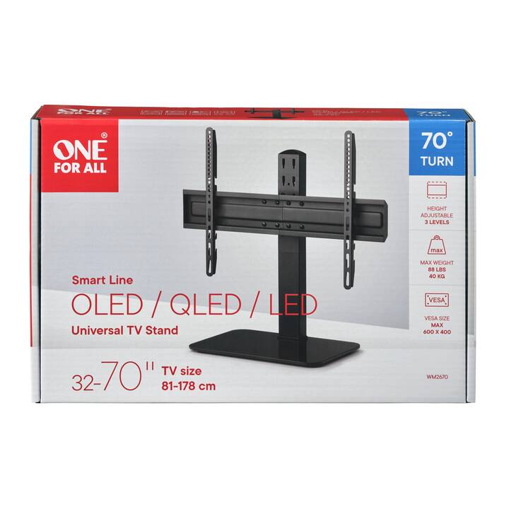 ONE FOR ALL Pied pour TV WM 2670 (32" – 70")