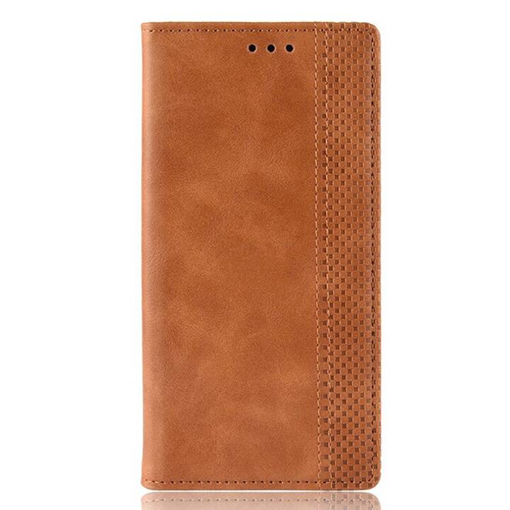 EG custodia a portafoglio per Xiaomi Redmi Note 10 5G 6.5" (2021) - marrone