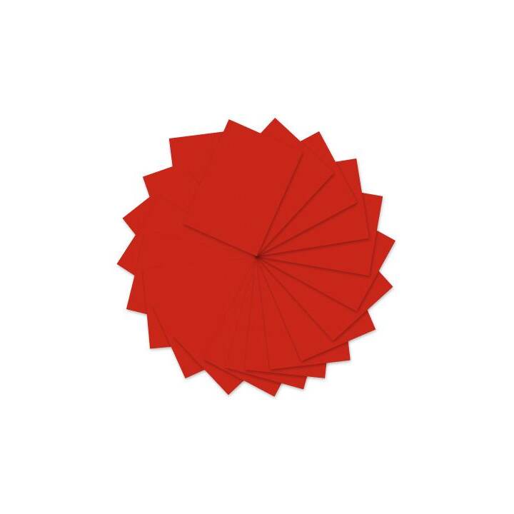 URSUS Papier à dessin de couleur 22 (Rubis rouge, A3, 100 pièce)