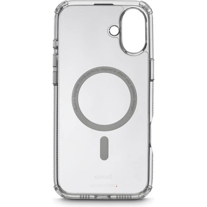 HAMA Backcover Magnetico Extreme Protect (iPhone 16 Plus, Transparente)