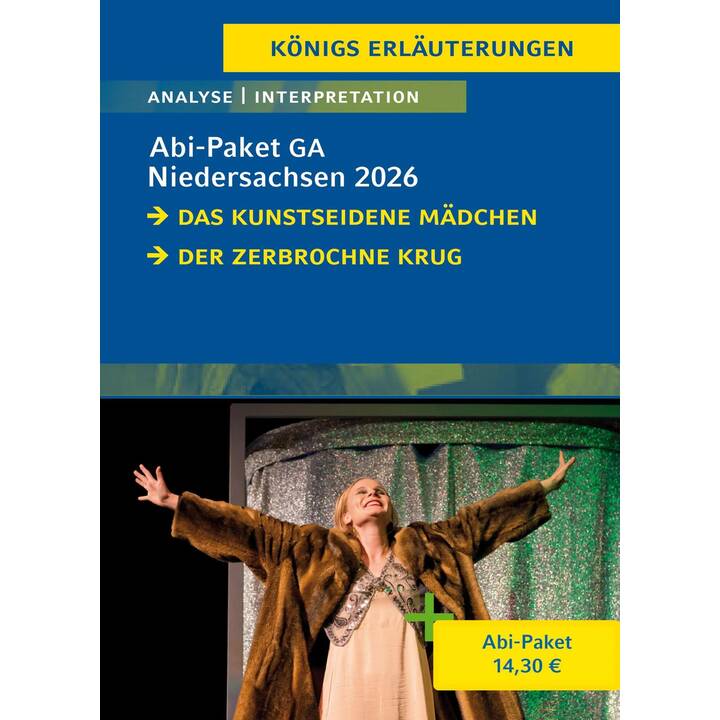 Abitur Niedersachsen 2026 GA Deutsch - Abi- Paket