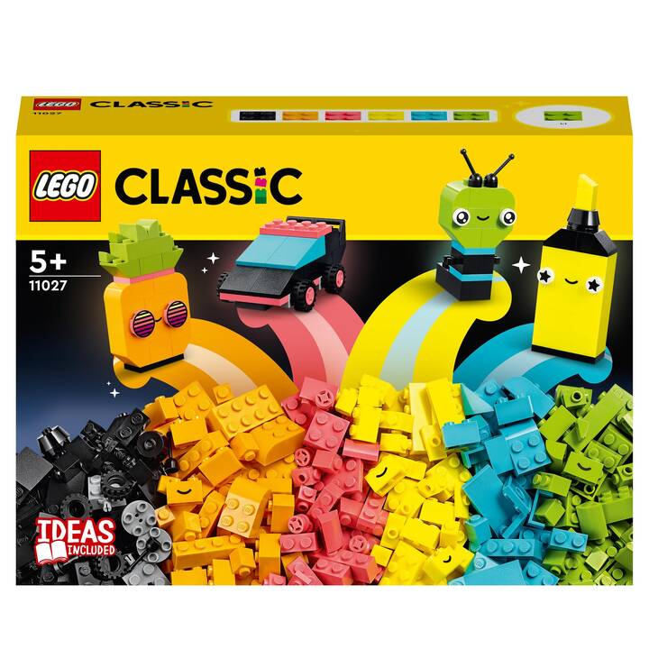 LEGO Classic L’amusement créatif fluo (11027)