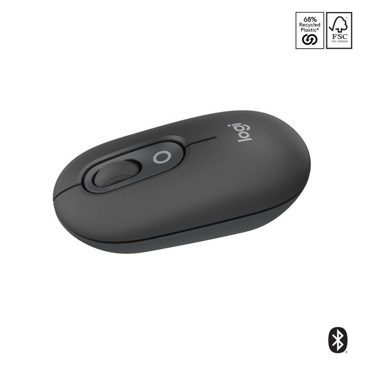 LOGITECH Pop Emoji Mouse (Senza fili, Office)