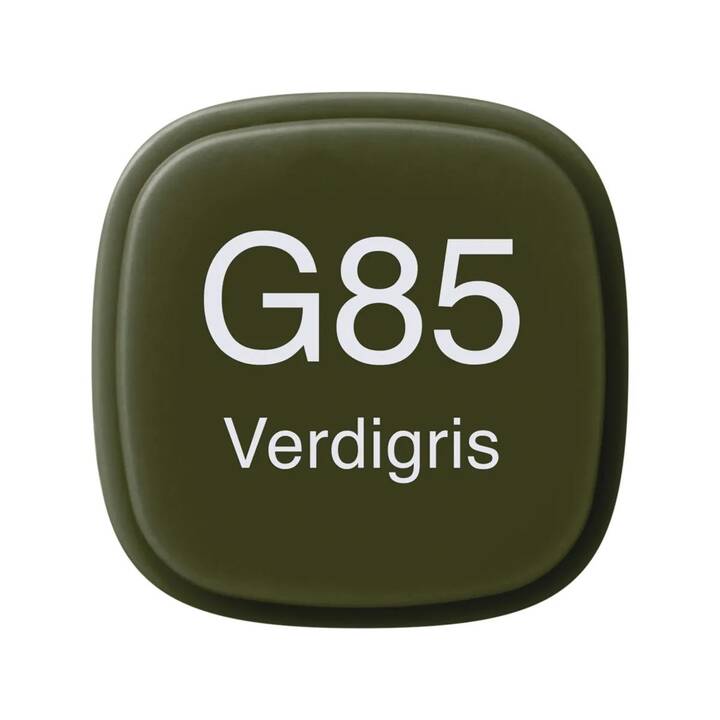 COPIC Grafikmarker Classic G85 Verdigris (Braun, 1 Stück)