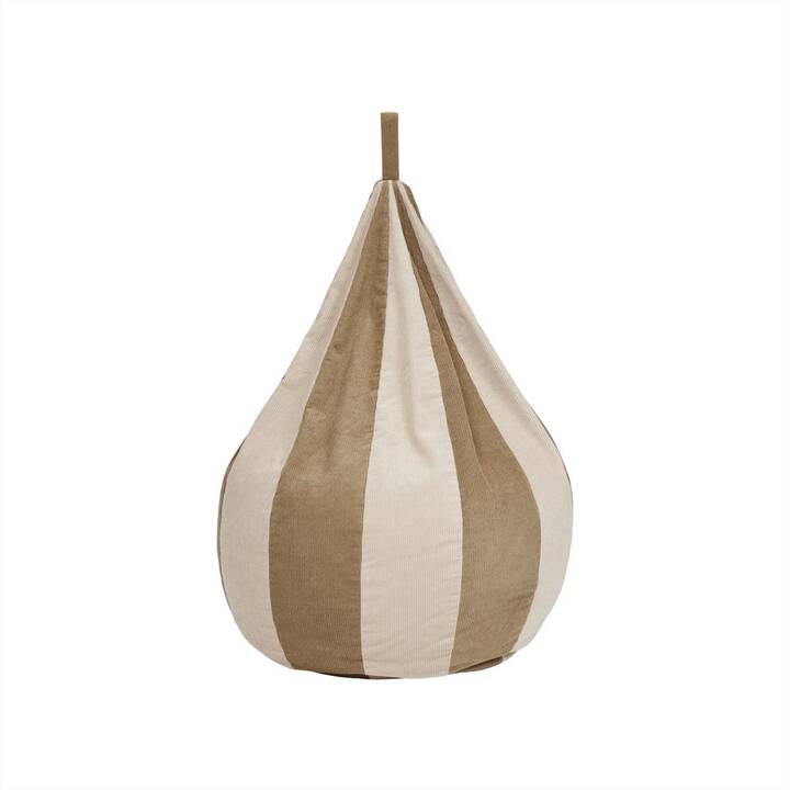 OYOY Coussin pouf Iro (Beige, Brun, Blanc)