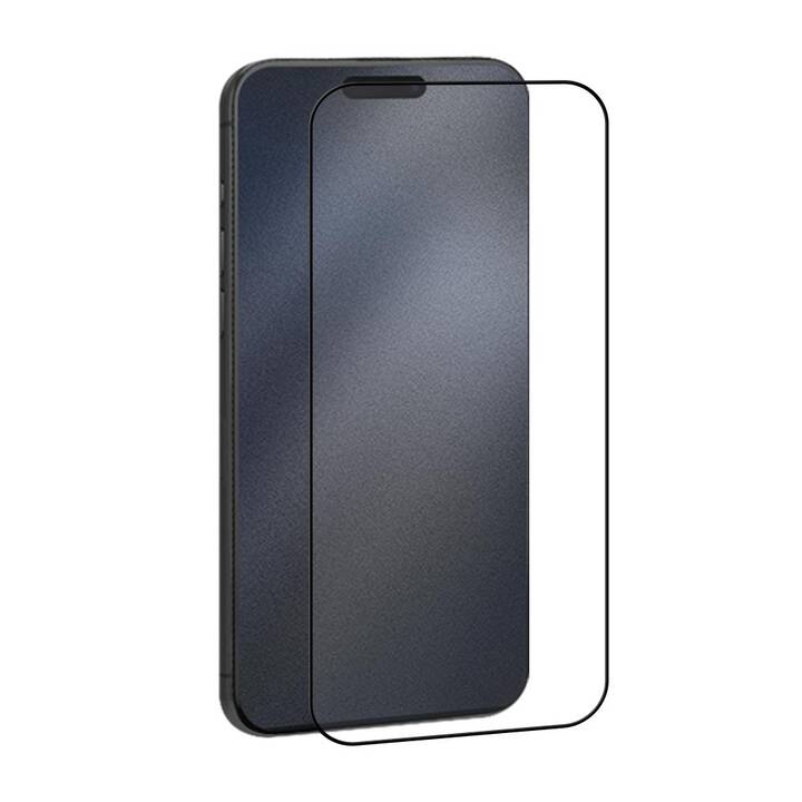 EIGER Verre de protection d'écran Ultra Edge (iPhone 16 Plus, iPhone 15 Plus, iPhone 14 Pro, 1 pièce)