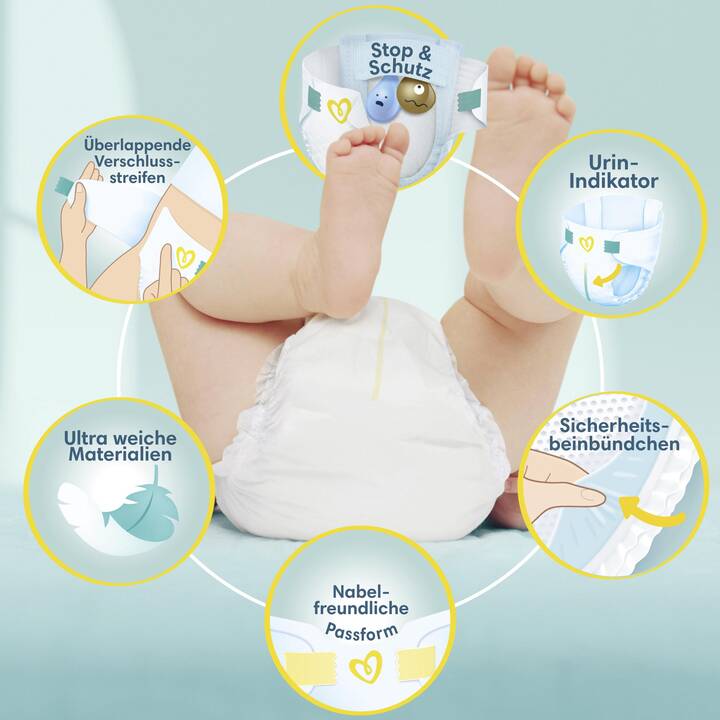 PAMPERS Premium Protection 1 (Maxi Pack, 112 Stück)
