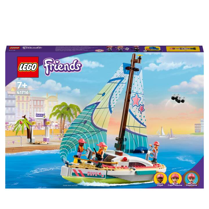 LEGO Friends L’avventura in barca a vela di Stephanie (41716)