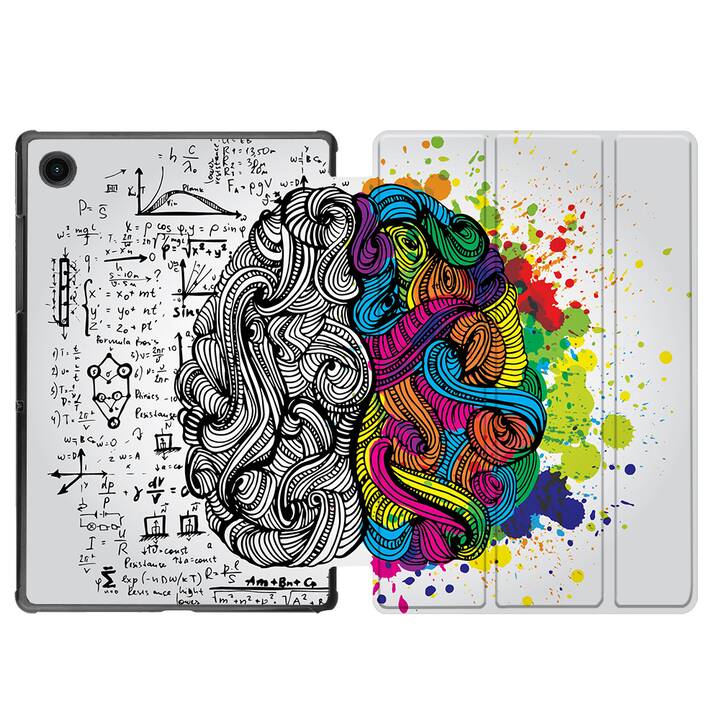 EG coque pour Samsung Galaxy Tab A8 10.5" (2021) - brainstorm - gris