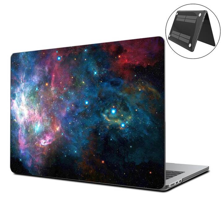 EG Coque rigide (Macbook Air 15" M3 2024, Univers, Bleu)