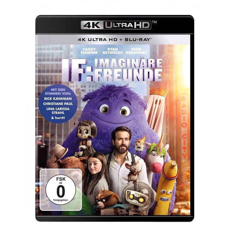 IF - Imaginäre Freunde (4K Ultra HD, DE, EN)