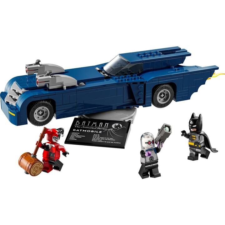 LEGO DC Comics Super Heroes Batman avec la Batmobile contre Harley Quinn et Mr. Freeze (76274)