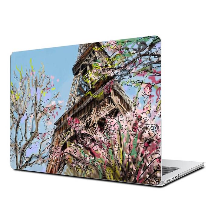 EG Coque rigide (MacBook Air 13" M2 2022, Ville, Multicolore)