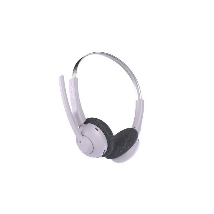 JLAB AUDIO Office Headset Go Work Pop (On-Ear, Kabellos, Lila)