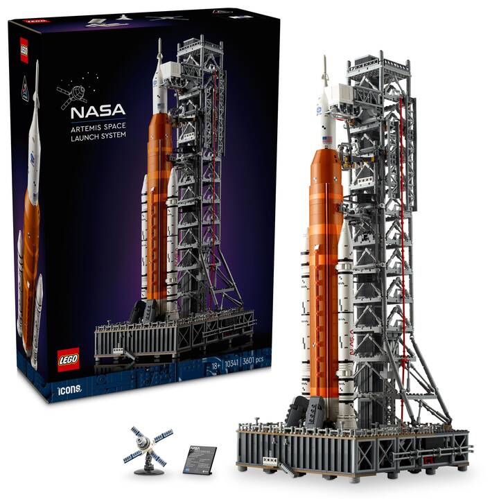 LEGO Icons Sistema di lancio spaziale NASA Artemis (10341, Difficile da trovare)