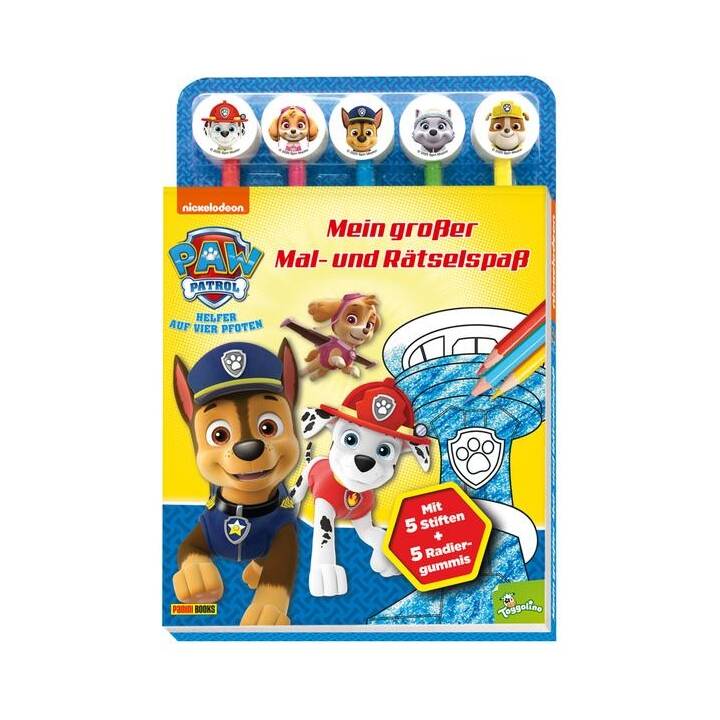 PAW Patrol: Mein grosser Mal- und Rätselspass