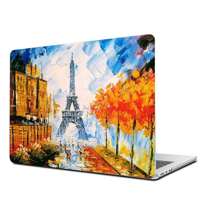 EG Hardcase (MacBook Air 13" M3 2024, Arte, Arancione)