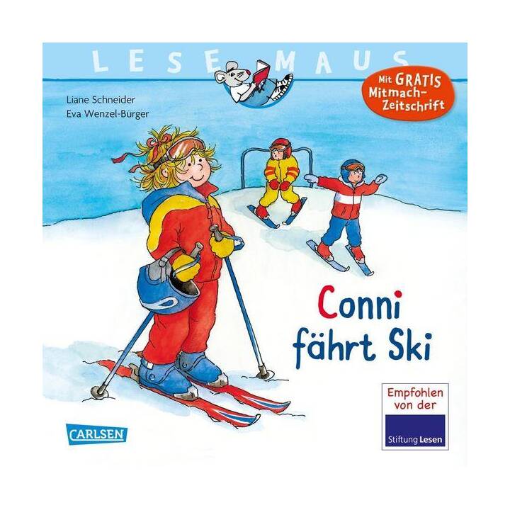 LESEMAUS 22: Conni fährt Ski