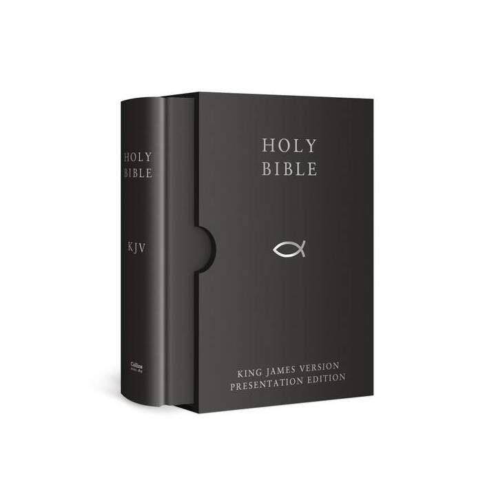 Holy Bible: King James Version (KJV) Black Presentation Edit