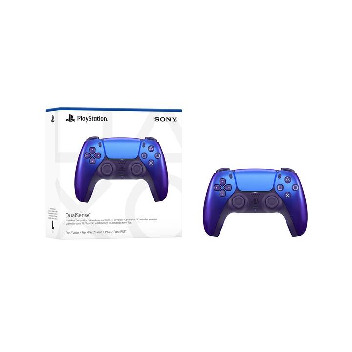 SONY Playstation 5 DualSense Wireless-Controller Indigo Controller (Cromo, Viola blu)