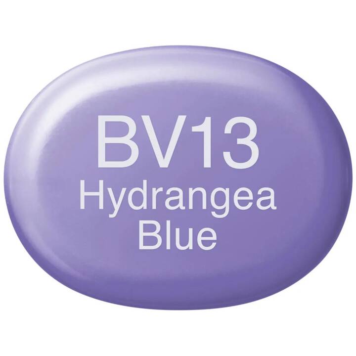 COPIC Grafikmarker Sketch BV13 Hydrangea Blue (Blau, 1 Stück)