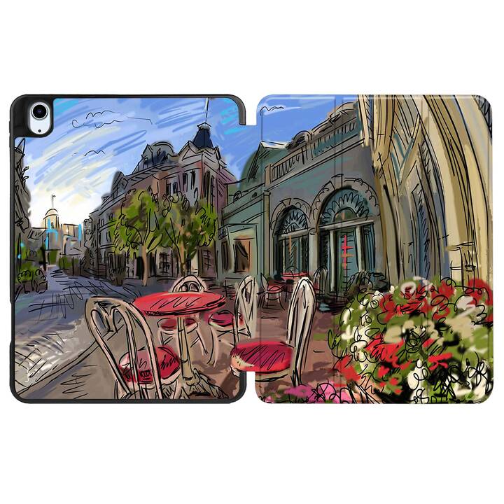 EG coque pour iPad Air 10.9" (2022) 5e génération - multicolore - paris