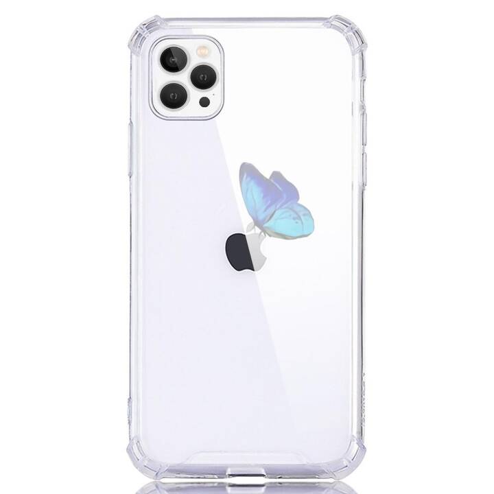 EG Backcover (iPhone 15 Pro, Farfalla, Transparente)