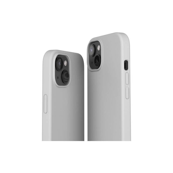 VONMÄHLEN Backcover MagSafe Eco (iPhone 15, Gris clair)