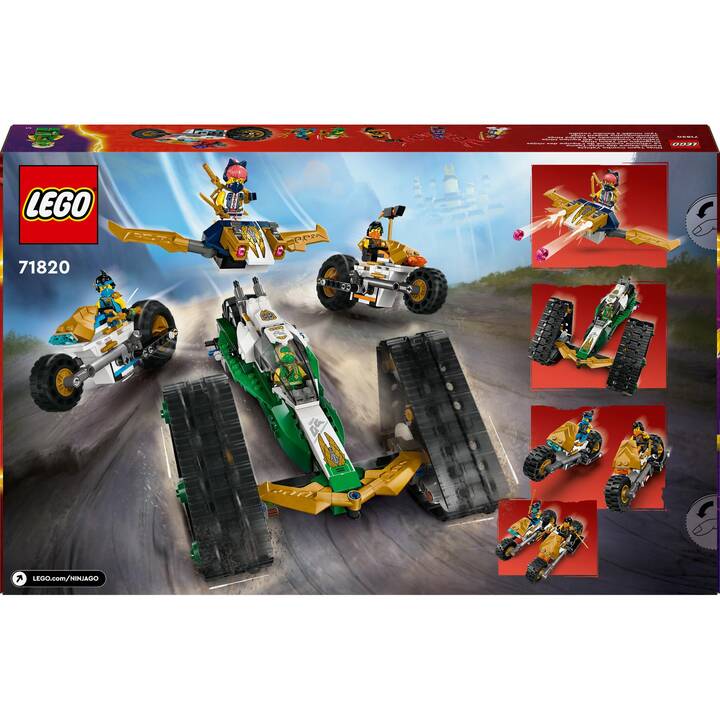 LEGO Ninjago Le véhicule combiné de l’équipe des ninjas (71820)