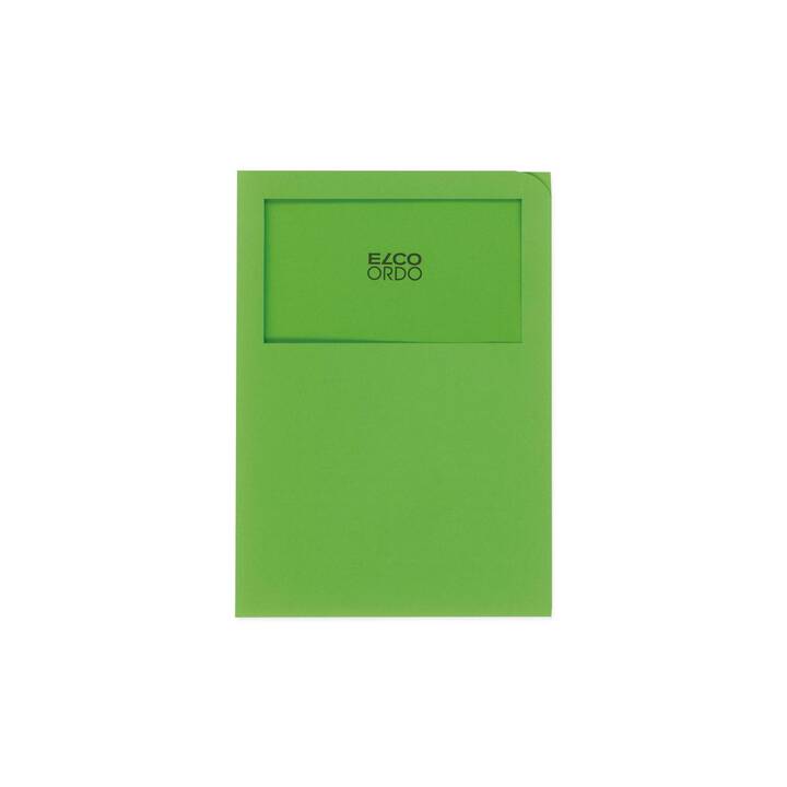 ELCO Cartellina trasparente Ordo Classico (Verde oliva, A4, 100 pezzo)