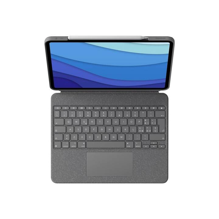 LOGITECH Type Cover / Tablet Tastatur (11", iPad Pro 11 (2018), iPad Pro (2. Gen. 2017), iPad Pro (3. Gen. 2018), Sand)