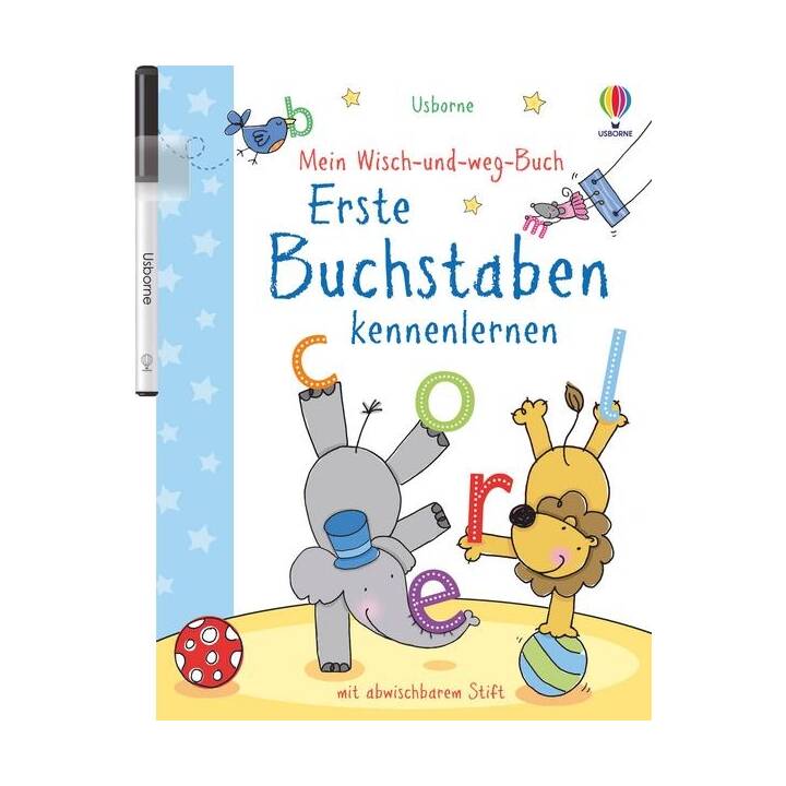 Mein Wisch-und-weg-Buch: Erste Buchstaben kennenlernen