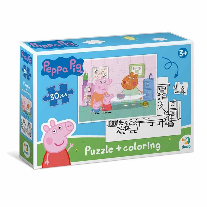 DODO Peppa Pig 2in1 Puzzle (30 pièce)